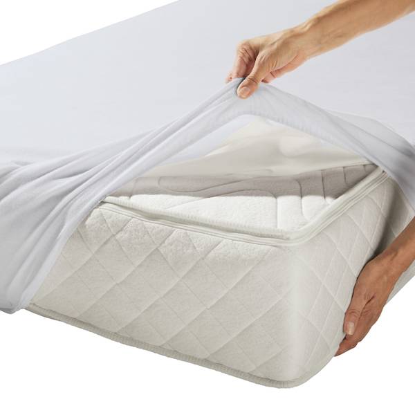 Spannbettlaken wasserdicht/kochfest 2074 Breite: 100 cm