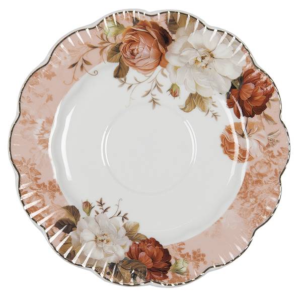 Kop en Schotel Isid&Cups wit - porselein - 15 x 7 x 15 cm