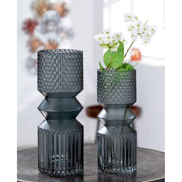 Vase Pintu Grau - Glas - 1 x 30 x 13 cm