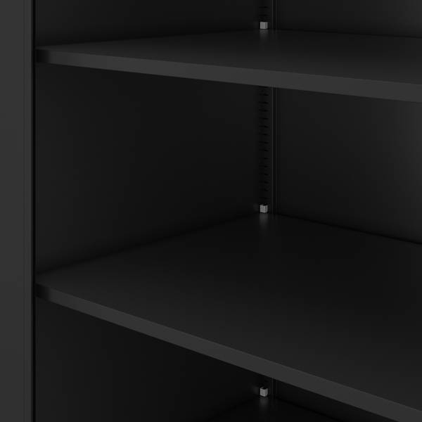 Büroschrank JAN II D600 Schwarz