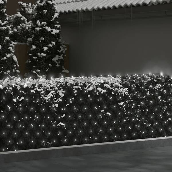 LED-Lichternetz 3010048 Reinweiß - 400 x 400 cm