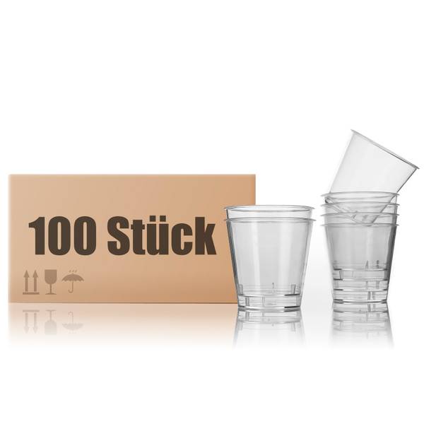 Schnapsgläser 1770369 100er Set Anzahl Teile im Set: 100