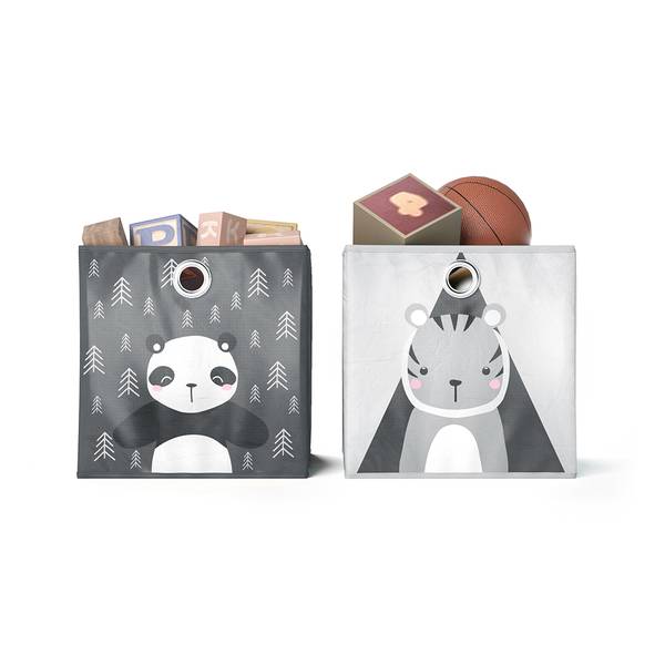 Faltbox 30x30  29972 Grau - Kunststoff - 30 x 30 x 30 cm