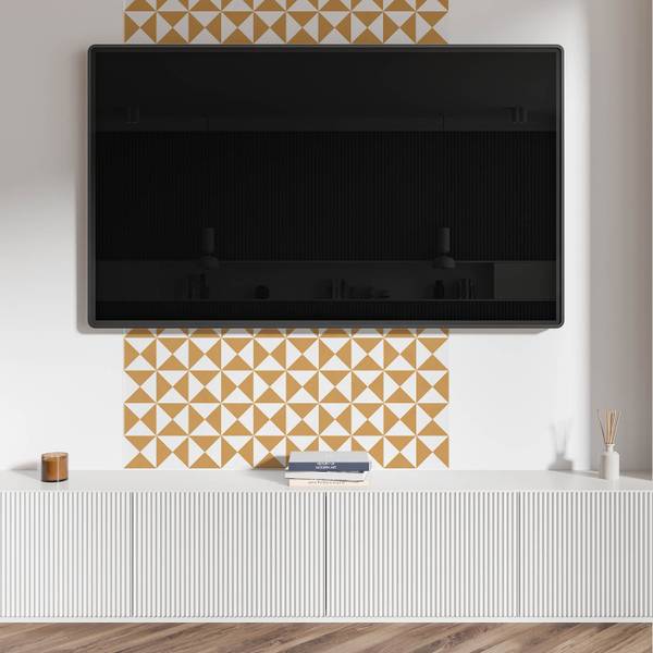 Vinylfliese DreieckeGeo 20er-Set 20 x 20 cm