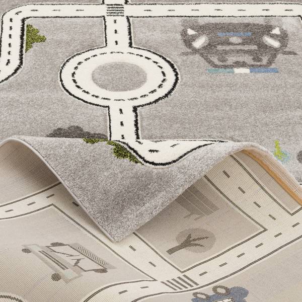 Kinder Teppich Maui Kids Straßen 80 x 160 cm