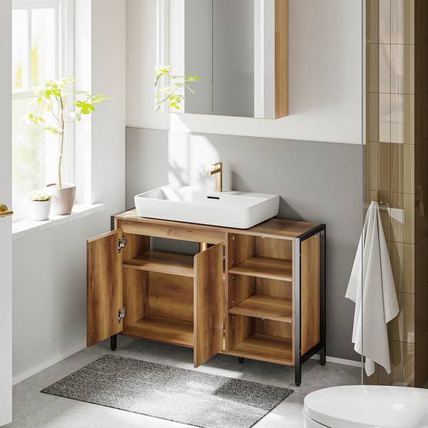 Produit BZR63-L-PF Marron - Bois manufacturé - 30 x 60 x 90 cm