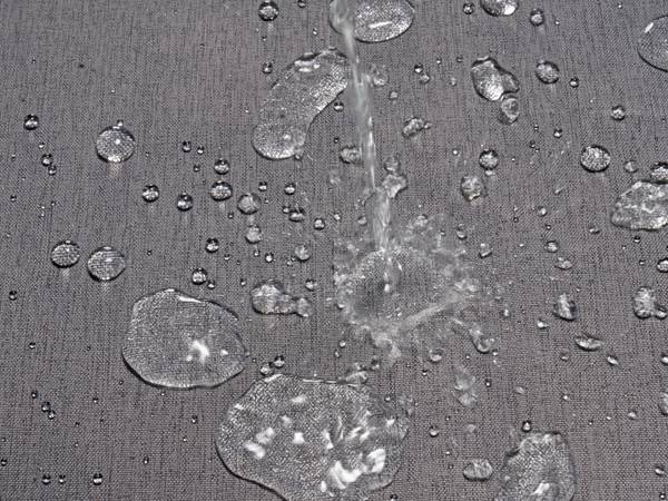 Duschvorhang RAIN Anthrazit - Höhe: 240 cm
