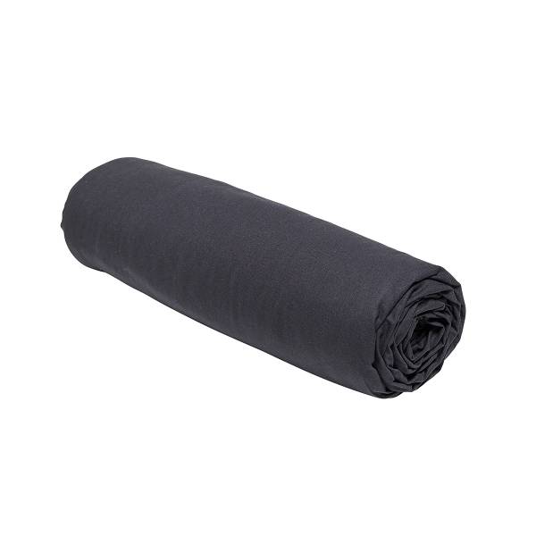 Uni-Spannbettlaken ESSENTIAL Grau - 90 x 200 cm