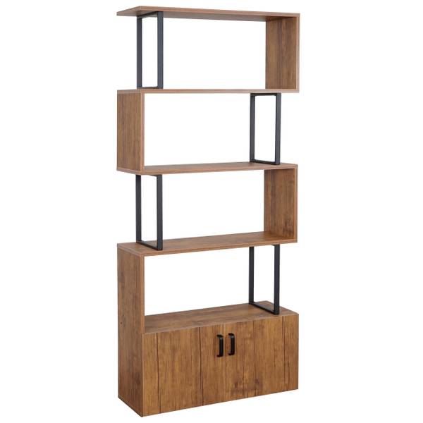 Boekenkast A27 eikenhouten look