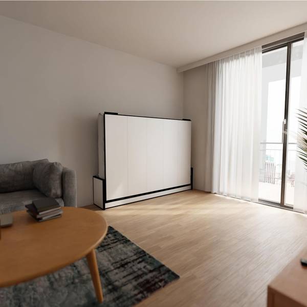 Wandbett Murphy Studio Horizontal 201 x 135 x 151 cm