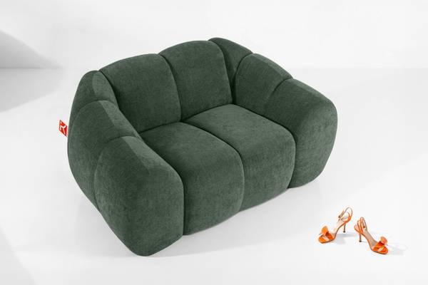 Fauteuil FLAVA donkergroen