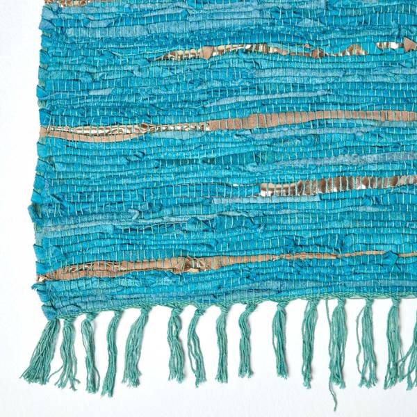 Tapijt GLITTRUG blauw - 120 x 180 cm