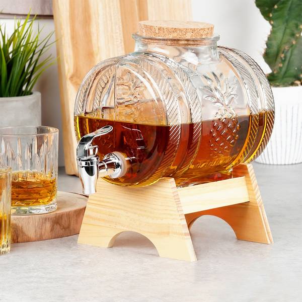 Getränkespender mit Zapfhahn 139750 Glas - 17 x 25 x 25 cm