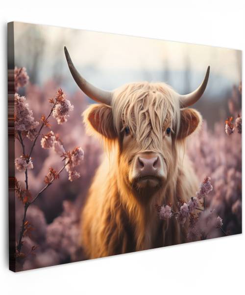BILDER Hochlandrind 40 x 30 cm