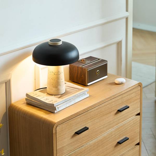 Kommode GETINGE Braun - Massivholz - 75 x 71 x 34 cm