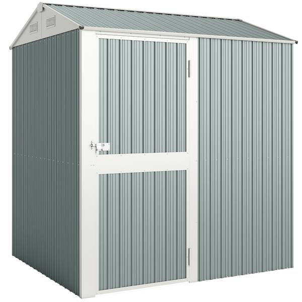 gereedschapsschuur 84H-458V00GY grijs - staal - 177 x 236 x 209 cm