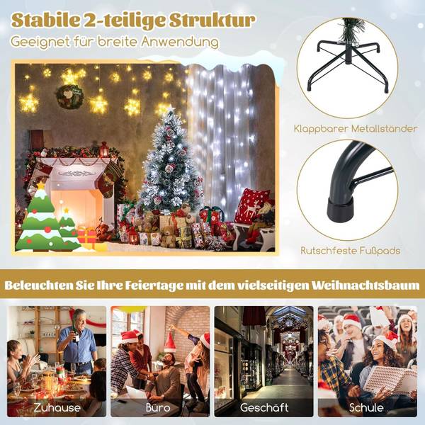 Weihnachtsbaum OY46048PQDE Grün - Kunststoff - 70 x 150 x 70 cm