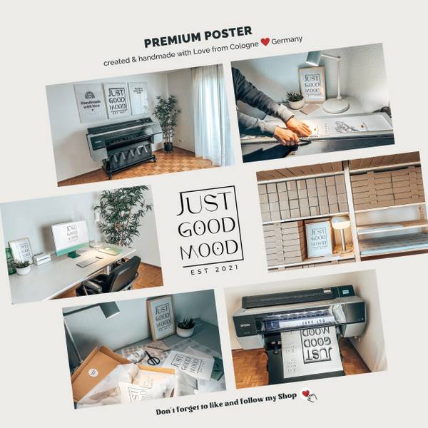 Poster Magic Bunte Sterne 30 x 40 cm