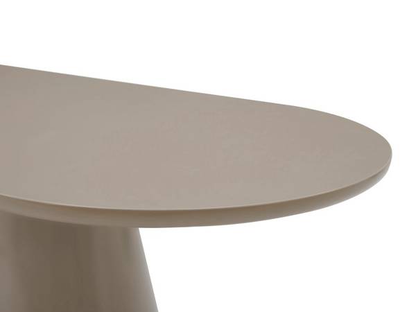 Esstisch VALIANA Beige - Grau - Holz teilmassiv - 90 x 76 x 180 cm