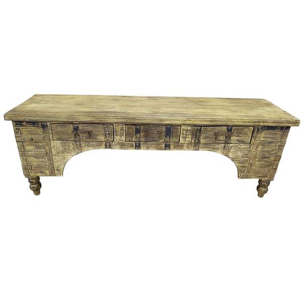 Unterschrank 4523305083 Braun - Massivholz - 175 x 57 x 45 cm