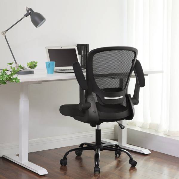 Bürostuhl Schreibtischstuhl ergonomisch Schwarz - Kunstleder - 60 x 107 x 66 cm