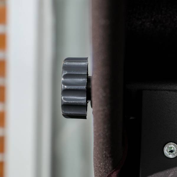 Hollywoodschaukel 84A-139BN Metall - 118 x 168 x 198 cm