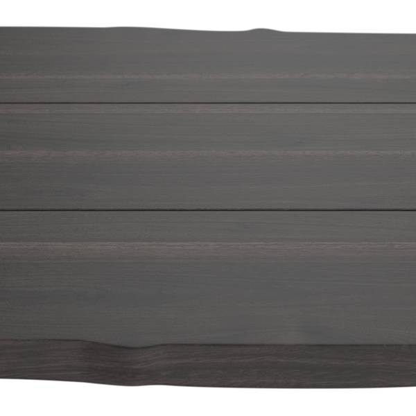Gartentisch MAURO Grau - Metall - Massivholz - 180 x 77 x 90 cm