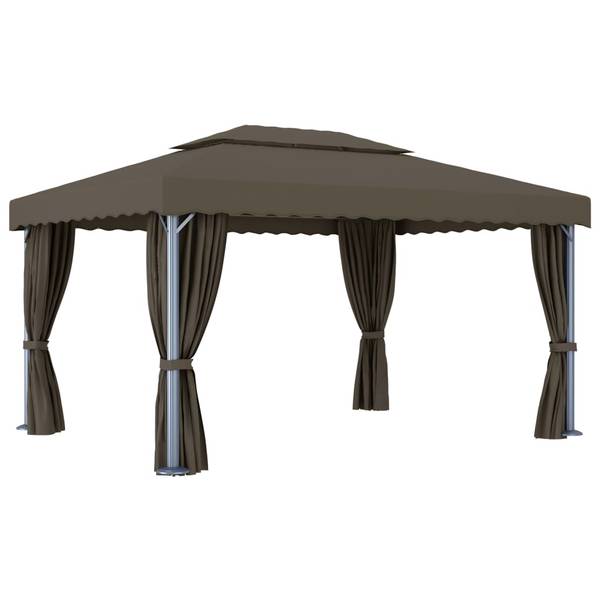 Gartenpavillon 3007840-2 Taupe