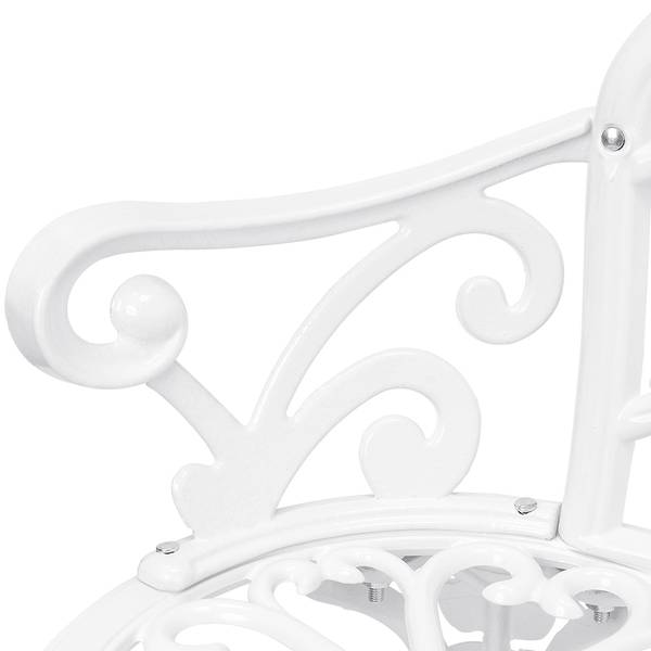 Banc de Jardin Monfalcone Blanc