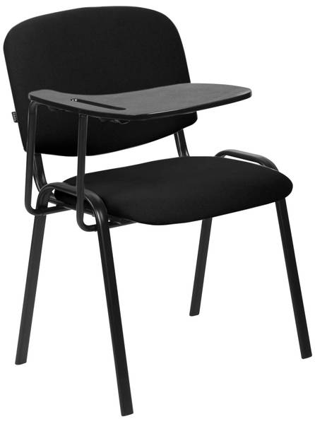 Eetkamerstoelen Ken XL zwart - textiel - 53 x 81 x 71 cm