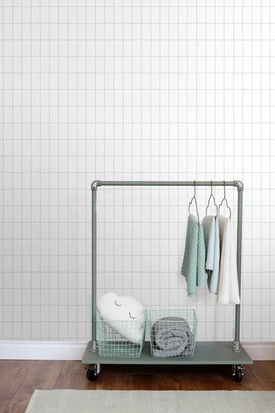 Tapete 139029 Blau - Fleece - 53 x 1005 x 53 cm