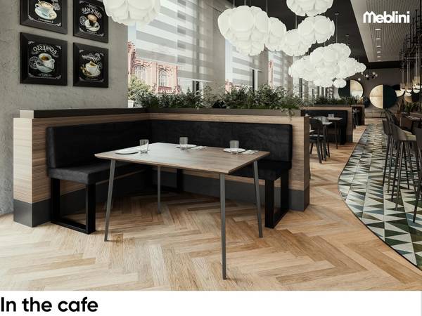 Sitzbank TONI_U Schwarz