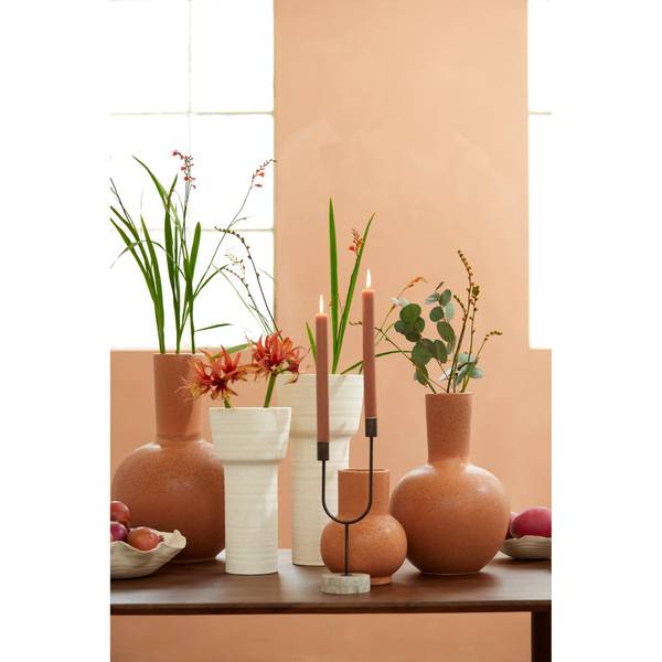 Vase Ulloa Orange - Keramik - 29 x 42 x 29 cm