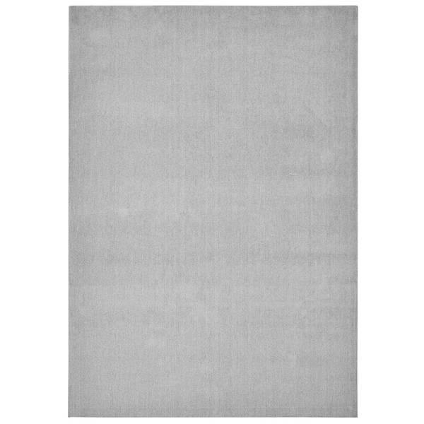 Kurzflorteppich Barcelona Grau - Polypropylen - 60 x 115 cm