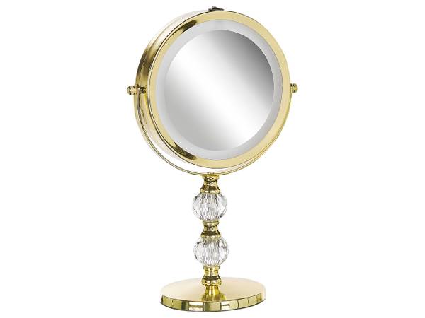 Kosmetikspiegel CLAIRA Gold