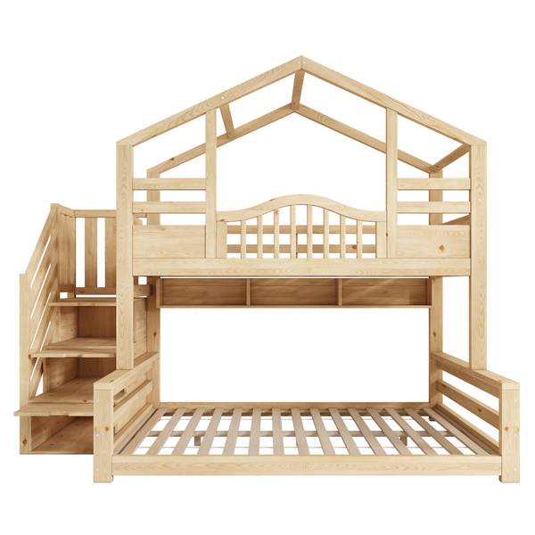 Etagenbett NaturWoody Ⅰ Holz