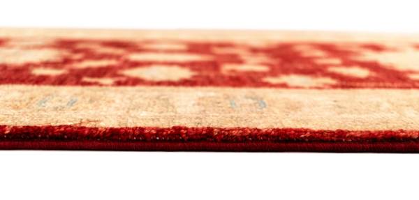 Loper Vloerkleed Ziegler XXXVII rood - wol - 62 x 1 x 306 cm
