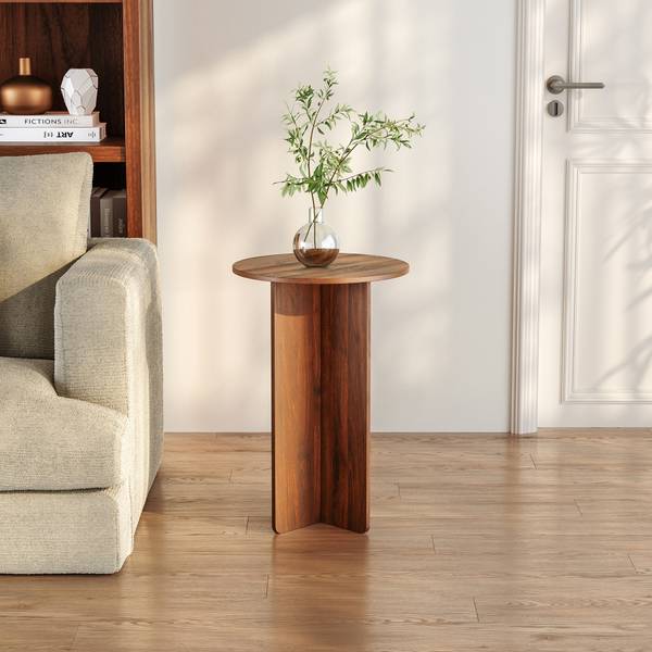 Beistelltisch Vappevn Walnuss Dekor