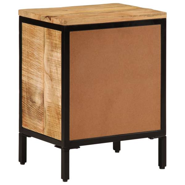 Nachttisch X6716 Braun - Massivholz - 30 x 53 x 40 cm