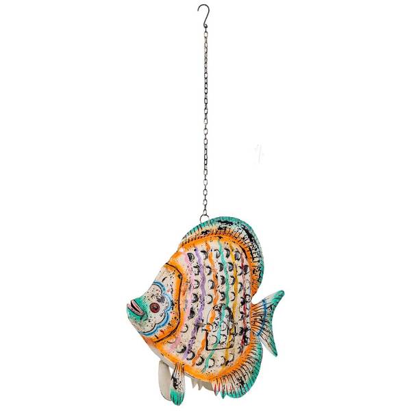 Fischfigur 4523291812 Metall - 58 x 61 x 15 cm