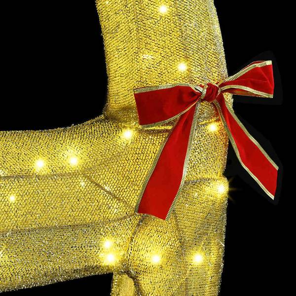 Festliches Dekor 42019082 Gelb - Textil - 26 x 128 x 70 cm