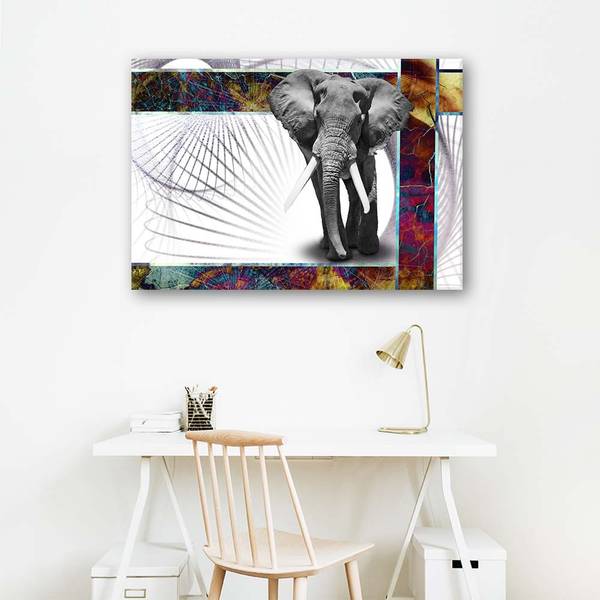 Wandbild Tier 60 x 40 cm