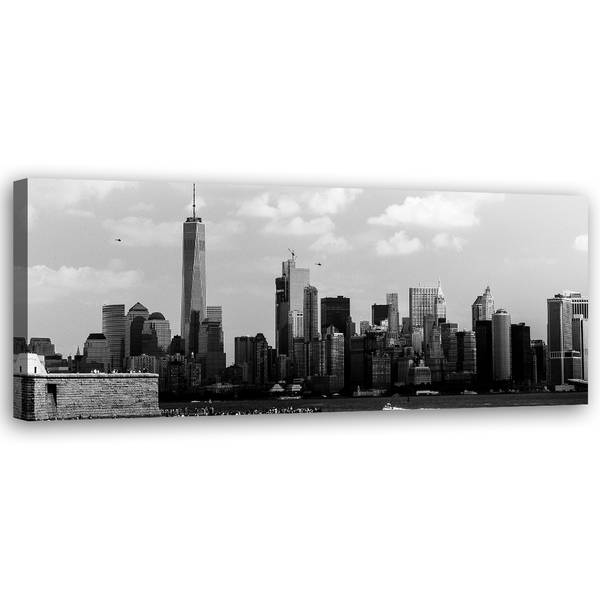 Tableau déco ville 150 x 50 cm