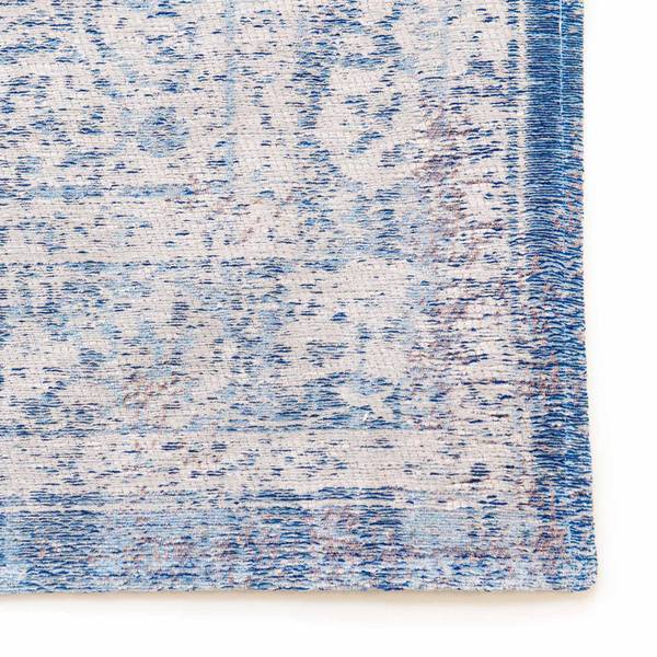 Flachgewebter Teppich Medallion 80 x 150 cm