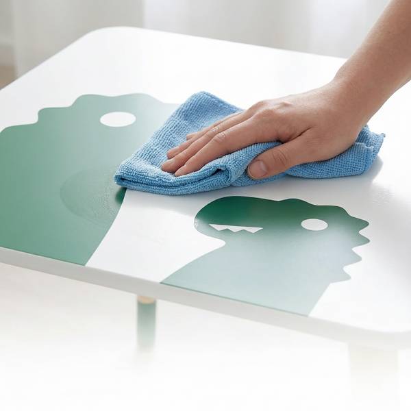 Kindersitzgruppe Dinosaurier Braun - Grün - Weiß - Holzwerkstoff - 60 x 45 x 60 cm
