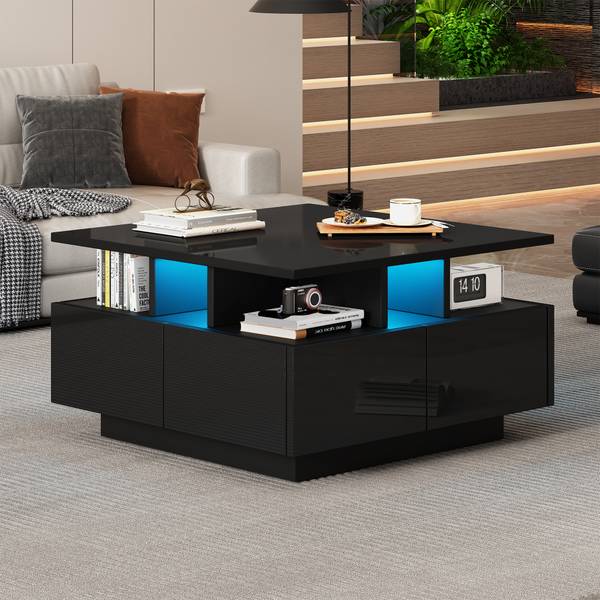 Table Basse Hermes Ⅰ Noir