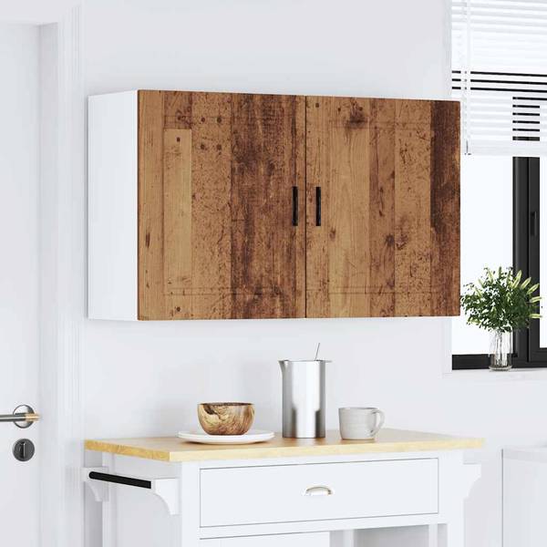 Küchen-Hängeschränke 2er Set XT4605 Braun - Holzwerkstoff - 31 x 60 x 50 cm