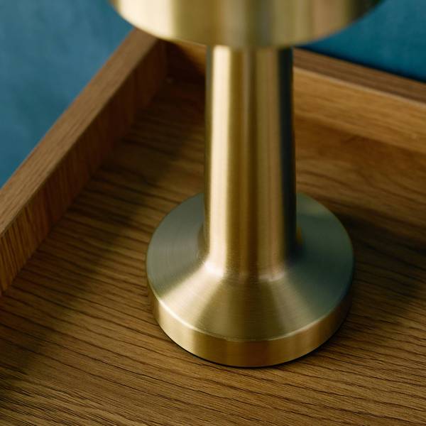 Tischlampe David Gold - Metall - 9 x 23 x 9 cm