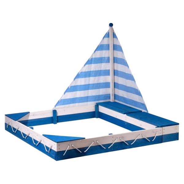 Sandkasten 446252 Kiefer - 138 x 115 x 124 cm