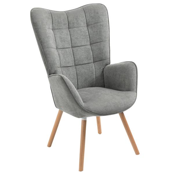 Sessel FUNKEL Hellgrau